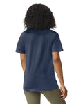 Comfort Colors 6030 Pocket Tee - China Blue - model back
