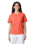 Comfort Colors 6030 Pocket Tee - Bright Salmon - model front