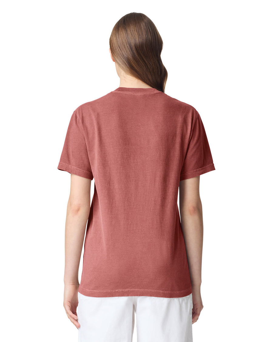 Comfort Colors 6030 Pocket Tee - Cumin - model front