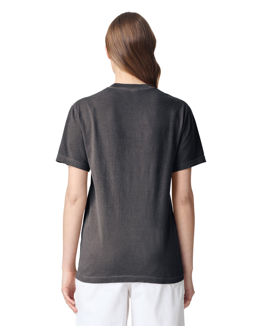 Comfort Colors 6030 Pocket Tee - Graphite - model back