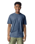 Comfort Colors 6030 Pocket Tee - Denim - model front