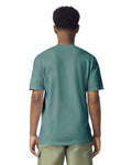 Comfort Colors 6030 Pocket Tee - Emerald - model back