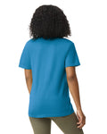 Comfort Colors 6030 Pocket Tee - Sapphire - model front