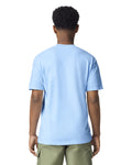 Comfort Colors 6030 Pocket Tee - Hydrangea - model back