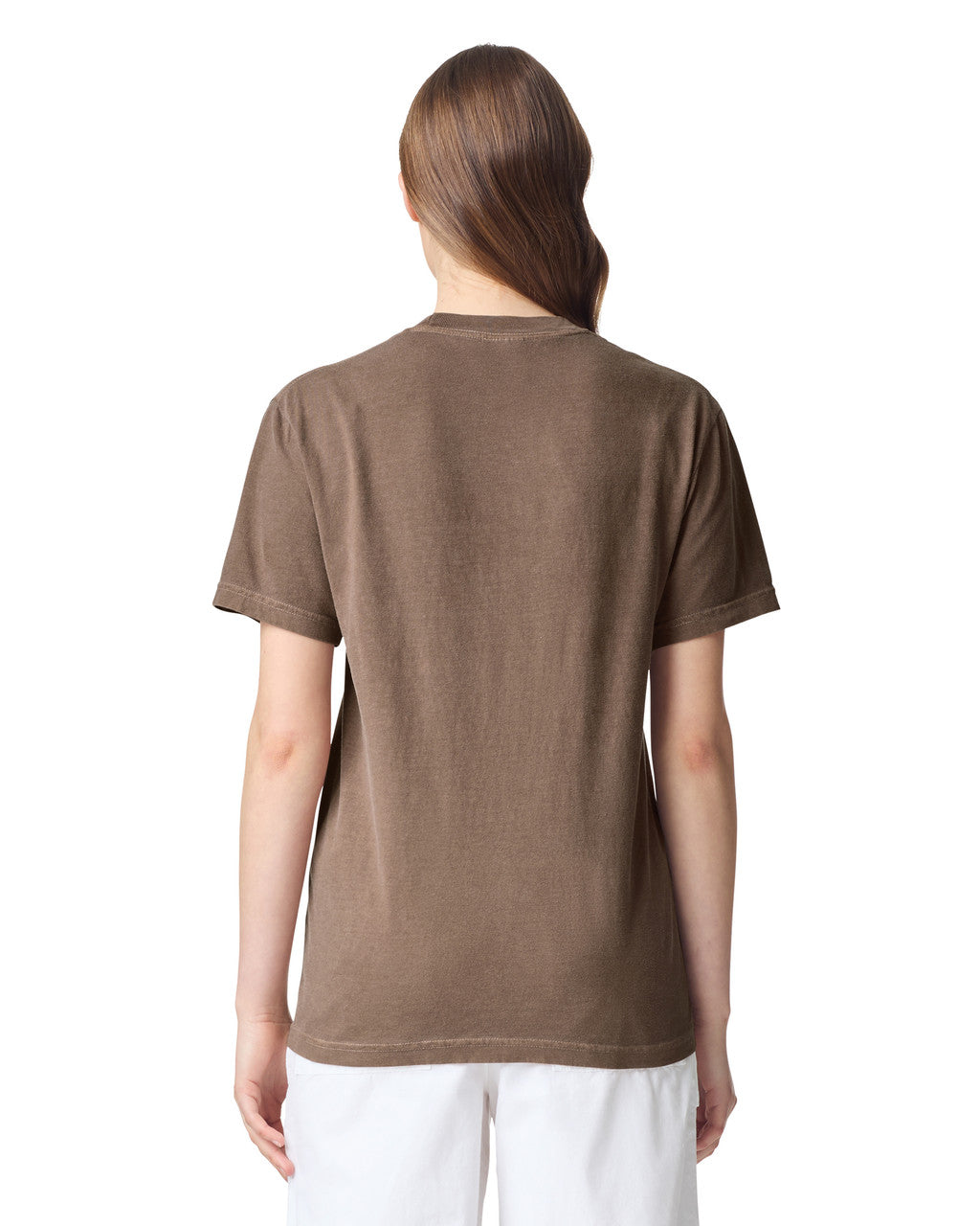 Comfort Colors 6030 Pocket Tee - Espresso - model back