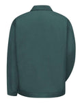 Red Kap JT22 Men's Waist Length Jacket - Spruce Green (Long Sizes) - back
