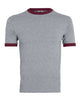 Athletic Heather/ Maroon