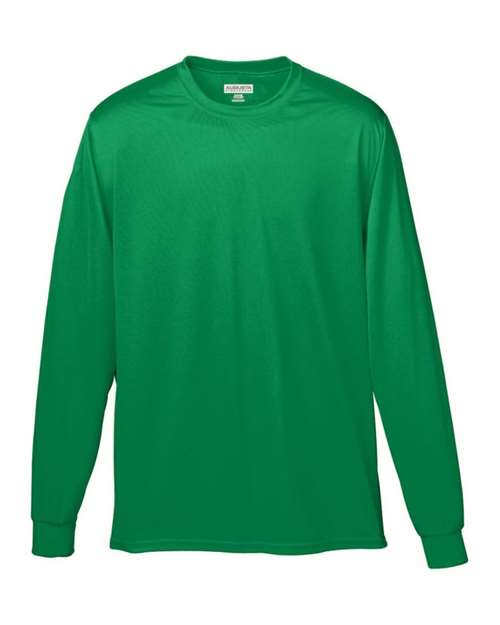 Augusta Sportswear 788 Unisex Nexgen Performance Long Sleeve T-Shirt - Kelly - front