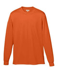 Augusta Sportswear 788 Unisex Nexgen Performance Long Sleeve T-Shirt - Orange - front