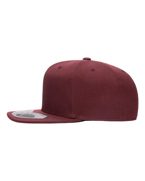 Flexfit 110F 110 Snapback Cap - Maroon - side