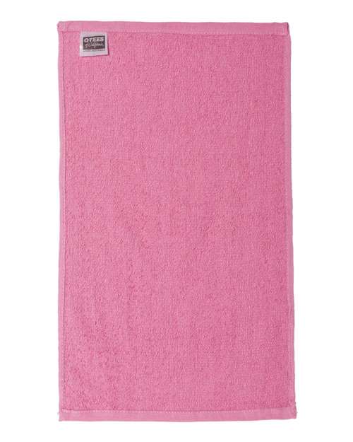 Q-Tees T18 Budget Rally Towel - Azalea - back