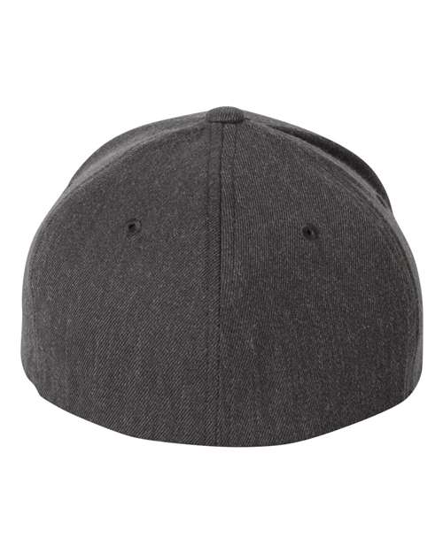 Flexfit 6477 Wool-Blend Cap - Dark Heather - back