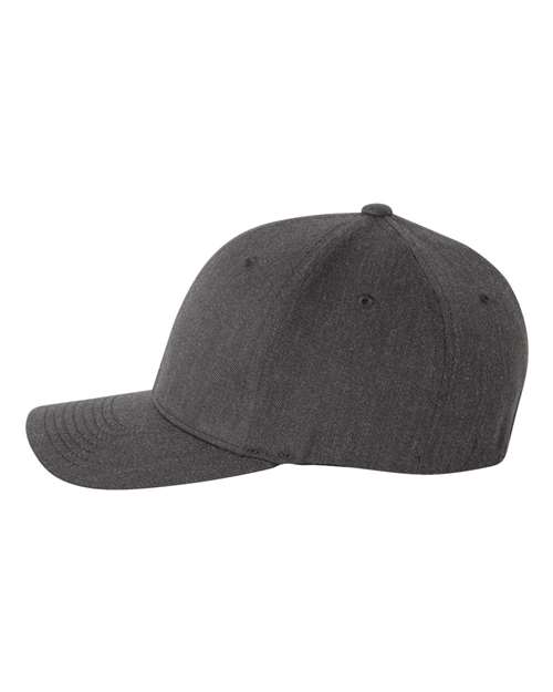 Flexfit 6477 Wool-Blend Cap - Dark Heather - side