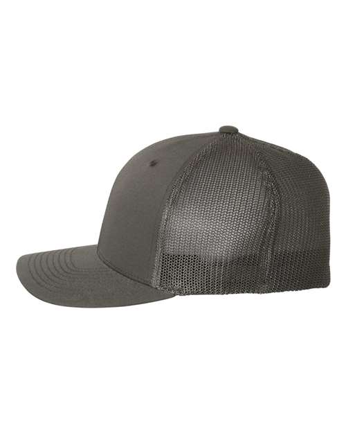 Flexfit 6511 Trucker Cap - Charcoal - side