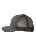 Yupoong 6606 Retro Trucker Cap - Charcoal - side