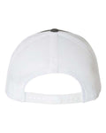 Yupoong 6606 Retro Trucker Cap - Charcoal/ White - back