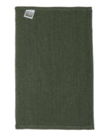 Q-Tees T18 Budget Rally Towel - Forest Green - back