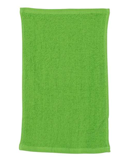 Q-Tees T18 Budget Rally Towel - Lime - front