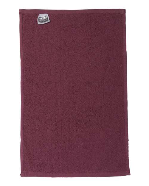 Q-Tees T18 Budget Rally Towel - Maroon - back