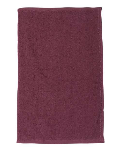 Q-Tees T18 Budget Rally Towel - Maroon - front
