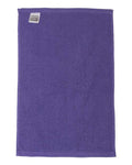 Q-Tees T18 Budget Rally Towel - Purple - back