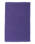 Q-Tees T18 Budget Rally Towel - Purple - front