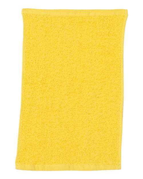 Q-Tees T18 Budget Rally Towel - Yellow - front