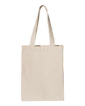 Q-Tees Q1000 12L Gussetted Shopping Bag - Natural - back