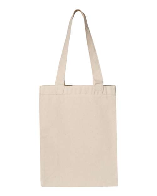 Q-Tees Q1000 12L Gussetted Shopping Bag - Natural - front