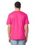 Gildan G640 Softstyle T-Shirt - Heliconia - model back