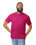 Gildan G640 Softstyle T-Shirt - Cardinal Red - model front