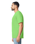 Gildan G640 Softstyle T-Shirt - Lime - model side
