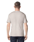 Gildan G640 Softstyle T-Shirt - Ice Grey - model back