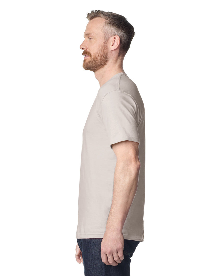 Gildan G640 Softstyle T-Shirt - Ice Grey - model side