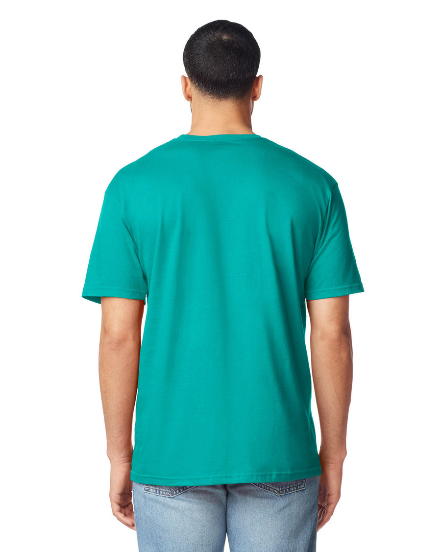 Gildan G640 Softstyle T-Shirt - Jade Dome - model back