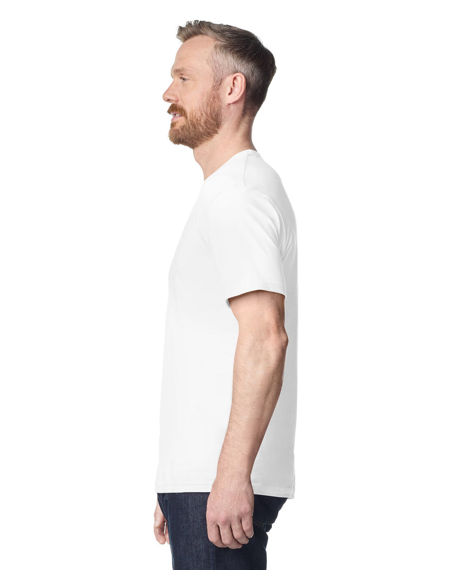 Gildan G640 Softstyle T-Shirt - White - model 4