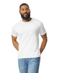 Gildan G640 Softstyle T-Shirt - White - model 2