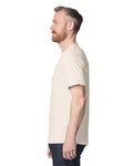 Gildan G640 Softstyle T-Shirt - Natural - model side