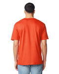 Gildan G640 Softstyle T-Shirt - Orange - model back