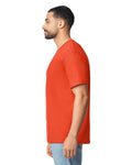 Gildan G640 Softstyle T-Shirt - Orange - model side