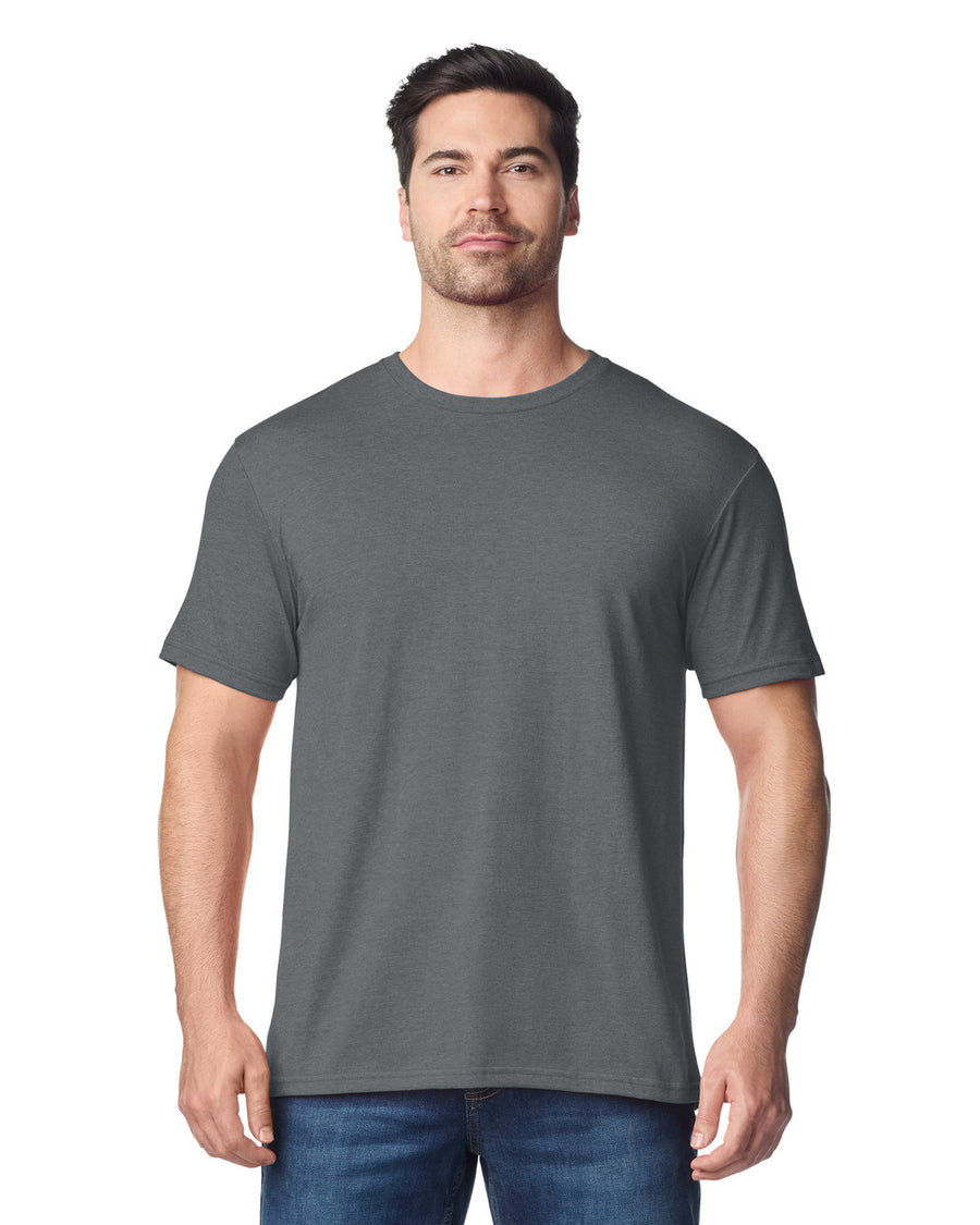 Gildan G640 Softstyle T-Shirt - Charcoal - model front