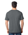 Gildan G640 Softstyle T-Shirt - Charcoal - model back