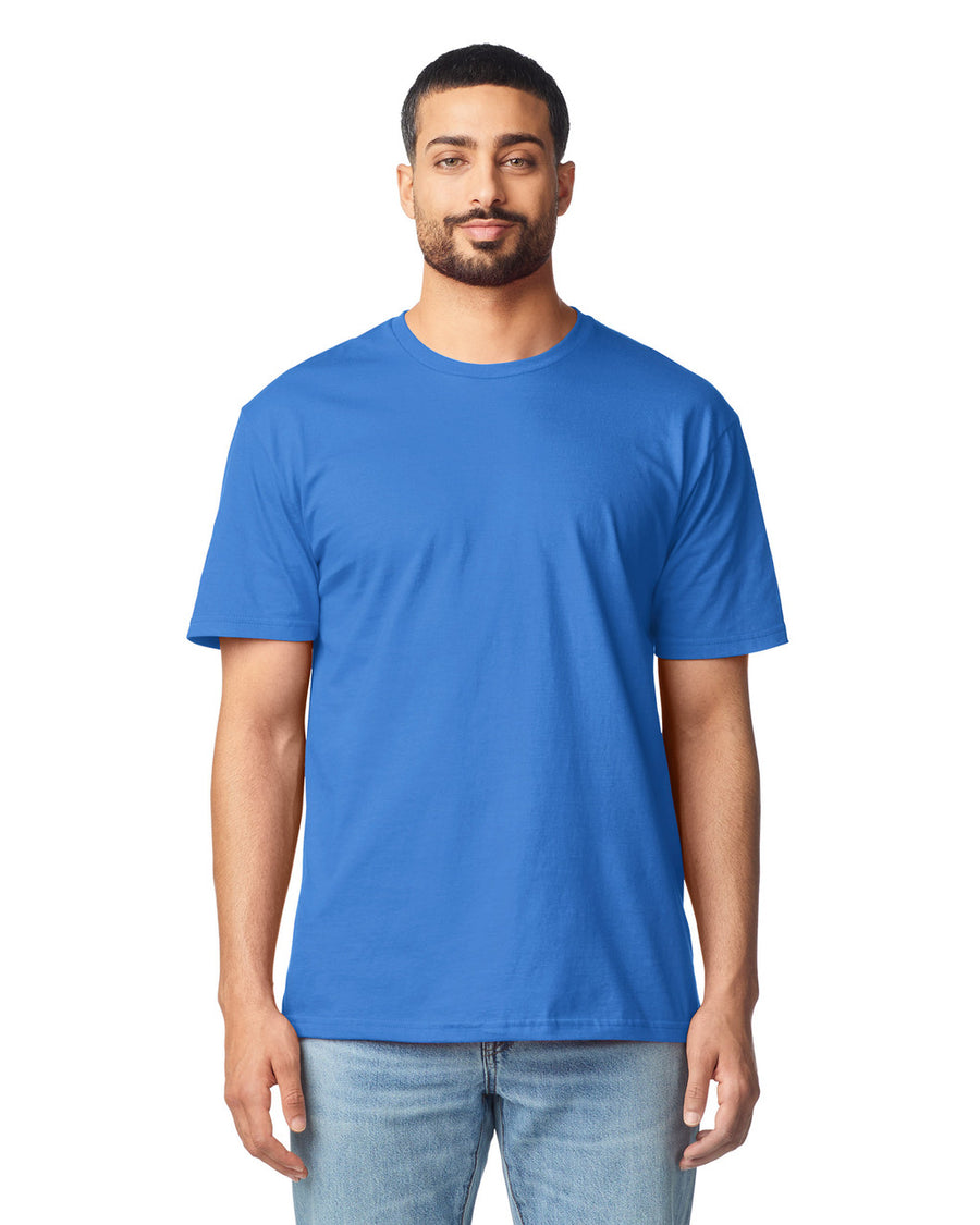 Gildan G640 Softstyle T-Shirt - Iris - model front
