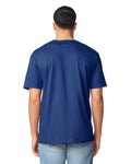 Gildan G640 Softstyle T-Shirt - Metro Blue - model back