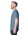Gildan G640 Softstyle T-Shirt - Indigo Blue - model side