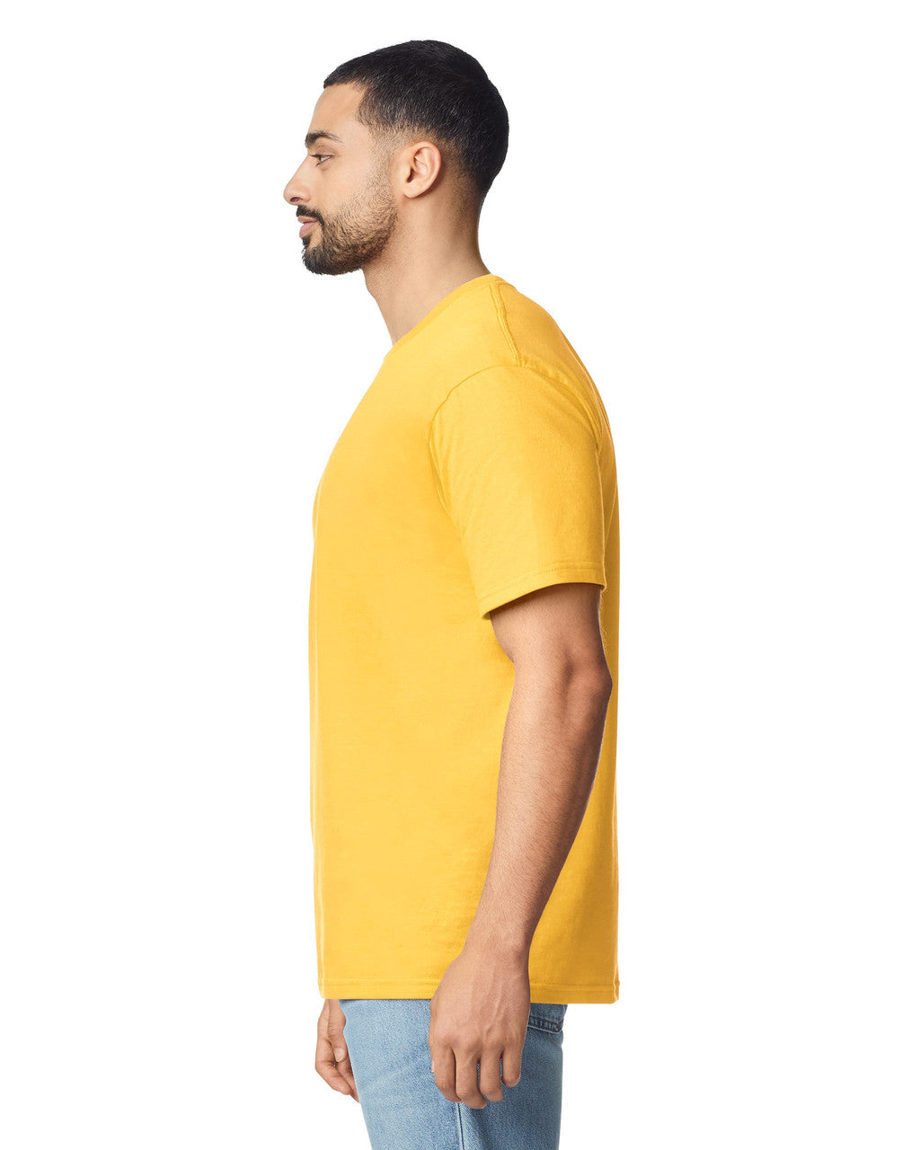 Gildan G640 Softstyle T-Shirt - Daisy - model side