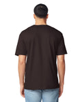 Gildan G640 Softstyle T-Shirt - Dark Chocolate - model back