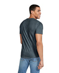 Gildan G640 Softstyle T-Shirt - Dark Heather - model back