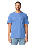 Gildan G640 Softstyle T-Shirt - Carolina Blue - model front