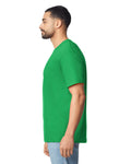 Gildan G640 Softstyle T-Shirt - Irish Green - model side